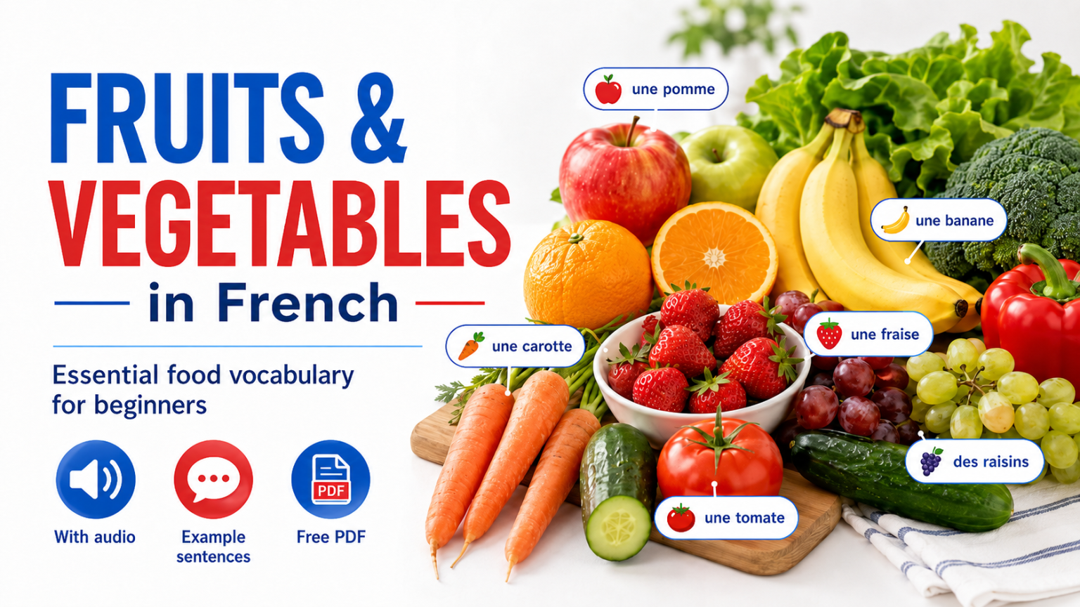Learn French verbs from beginner to advanced (A1 to C2 levels)