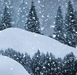 Weather French Vocabulary - Neige - Snow