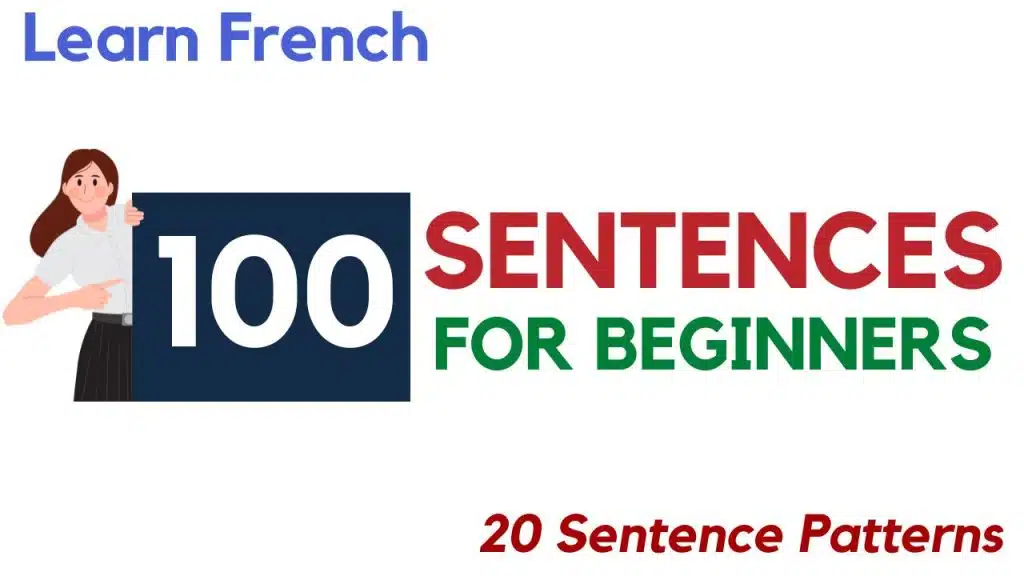 French sentence patterns