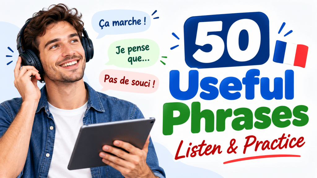 French phrases to build natural sentences